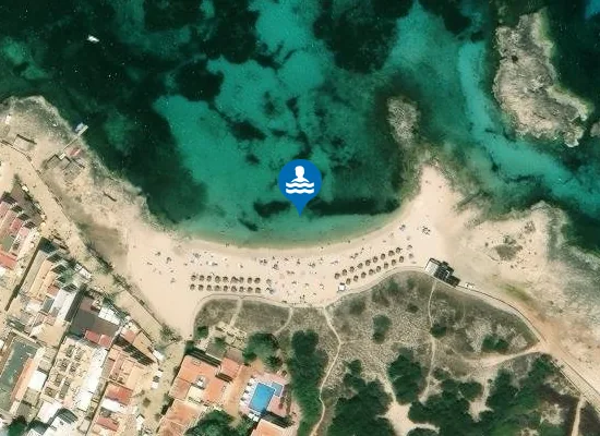 Satellite image of PLAYA ES PUJOLS PM1
