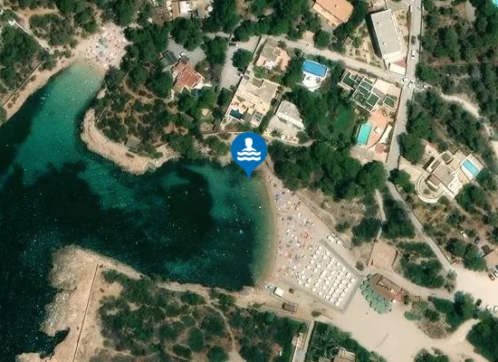 Satellite image of PLAYA CALA GRACI? PM1