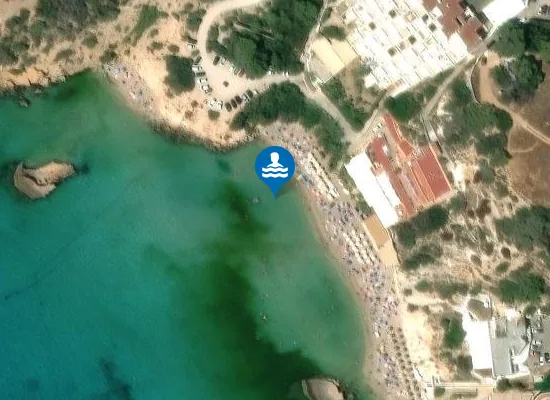 Satellite image of PLAYA CALA TARIDA PM2