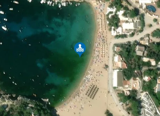 Satellite image of PLAYA CALA VADELLA PM1