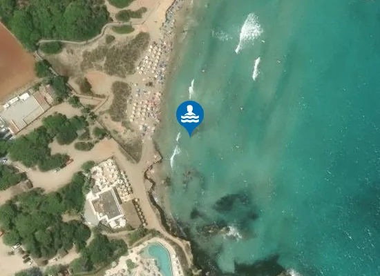 Satellite image of PLAYA CALA NOVA PM1