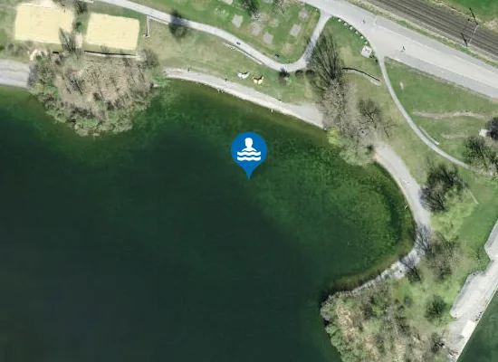 Satellite image of STRANDBAD BRÜGGLI