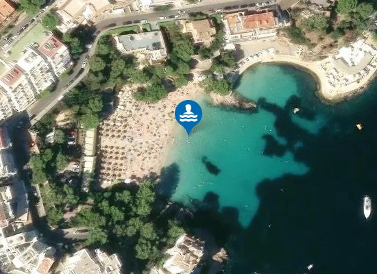 Satellite image of PLAYA DE ILLETES PM1