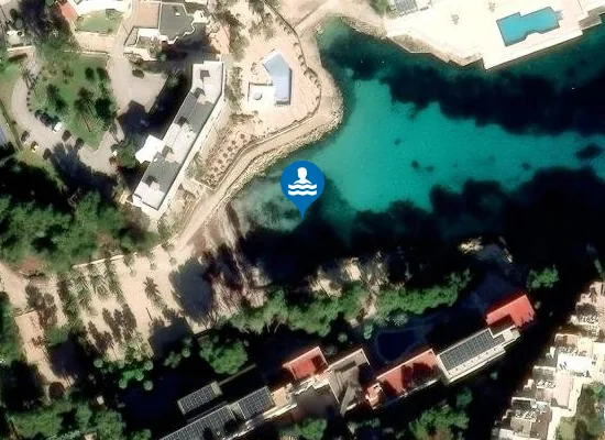 Satellite image of PLAYA CALA VINYES PM1