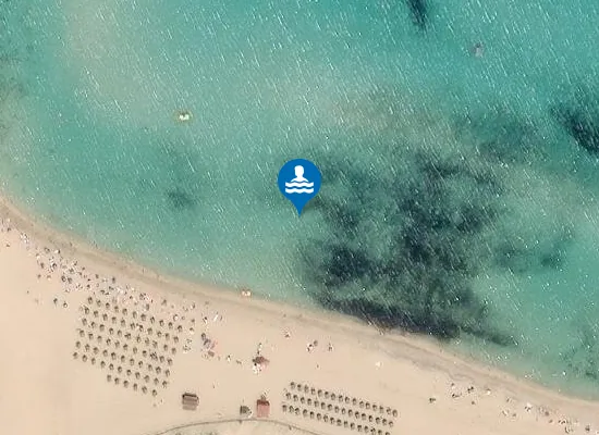 Satellite image of PLAYA CALA MESQUIDA PM1