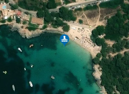Satellite image of PLAYA PORTO COLOM PM1