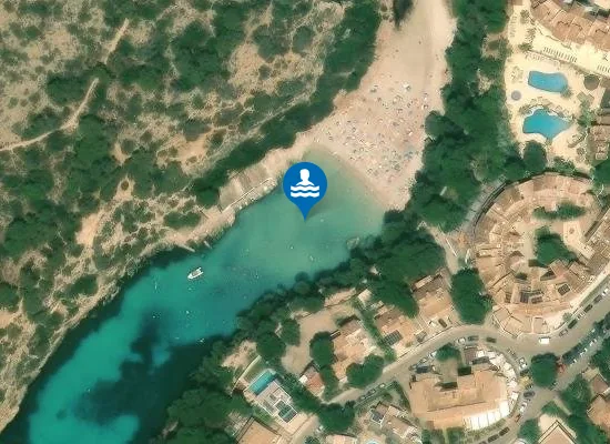 Satellite image of PLAYA CALA PI PM1