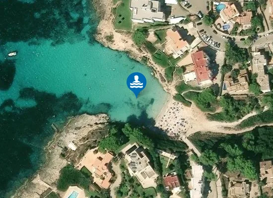 Satellite image of PLAYA CALA BLAVA PM1