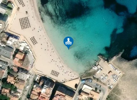 Satellite image of PLAYA DE S'ILLOT PM1