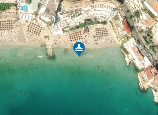 Satellite image of PLAYA CALA MAJOR PM2