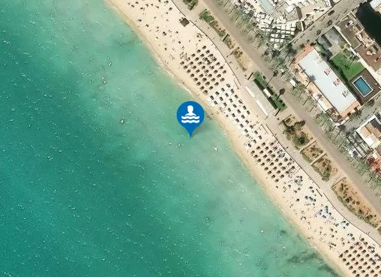 Satellite image of PLAYA DE PALMA PM4
