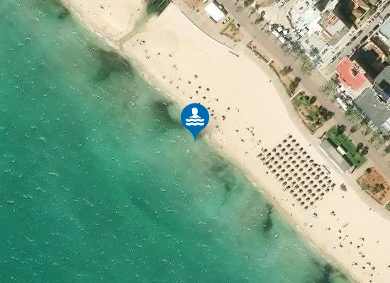 Satellite image of PLAYA DE PALMA PM5