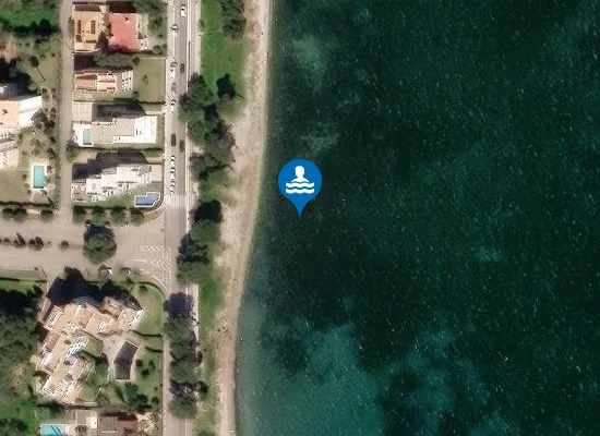 Satellite image of PLAYA LLENAIRE(PORT DE POLLEN?A) PM1