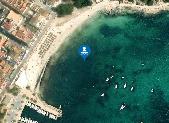 Satellite image of PLAYA DEL PORT PM1