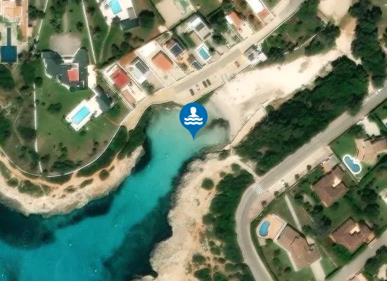 Satellite image of PLAYA SA CALETA PM1