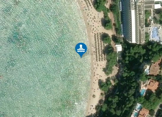 Satellite image of PLAYA CALA GALDANA PM2