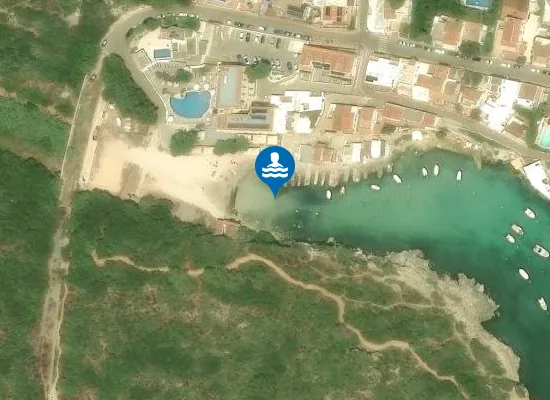 Satellite image of PLAYA CALA ALCAUFAR PM1