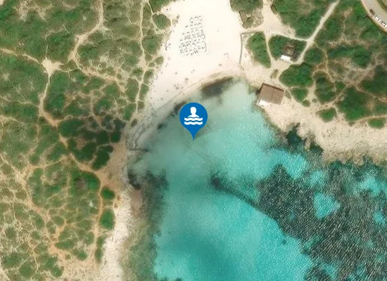 Satellite image of PLAYA BINIBECA PM1