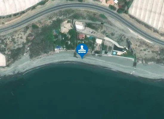 Satellite image of PLAYA GUAINOS BAJOS PM1