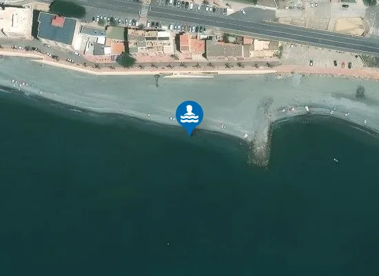 Satellite image of PLAYA LA CARACOLA PM1