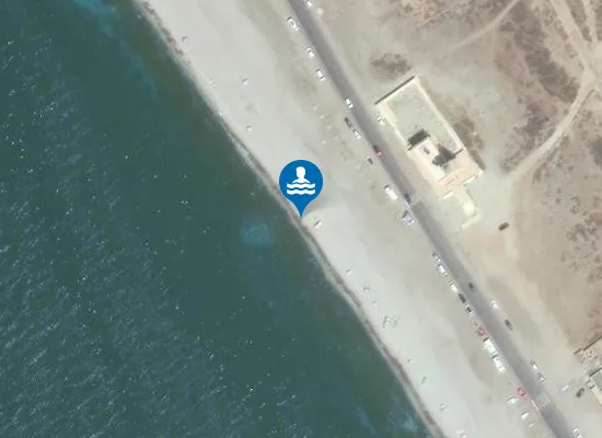 Satellite image of PLAYA LAS SALINAS DE CABO DE GATA PM1