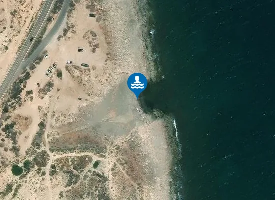 Satellite image of PLAYA LA GALERA PM1