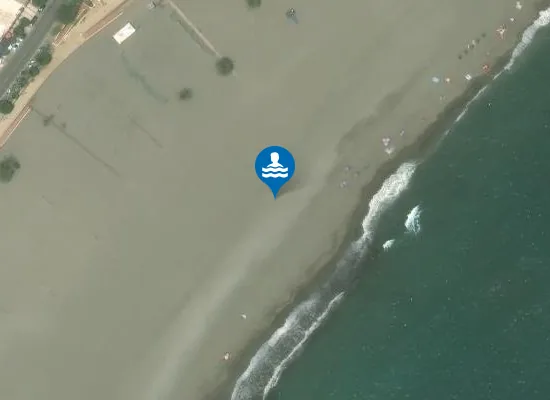 Satellite image of PLAYA LOS BARQUICOS-COCONES PM1