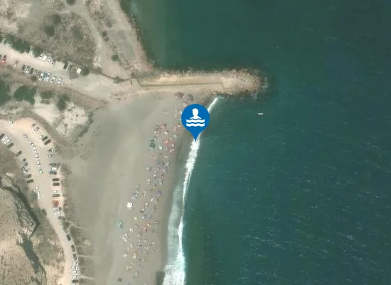 Satellite image of PLAYA EL CORRAL PM1