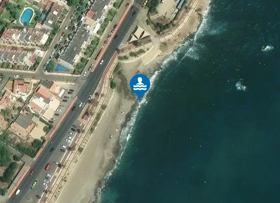 Satellite image of PLAYA DEL LANCE NUEVO PM1
