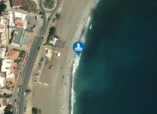 Satellite image of PLAYA EL DESCARGADOR PM1