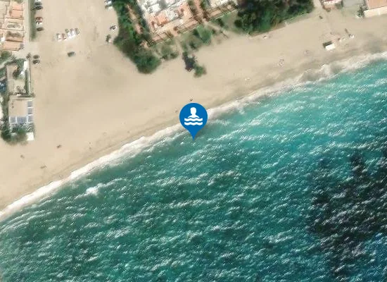 Satellite image of PLAYA AGUAMARGA PM1