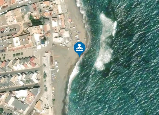 Satellite image of PLAYA LAS NEGRAS PM1