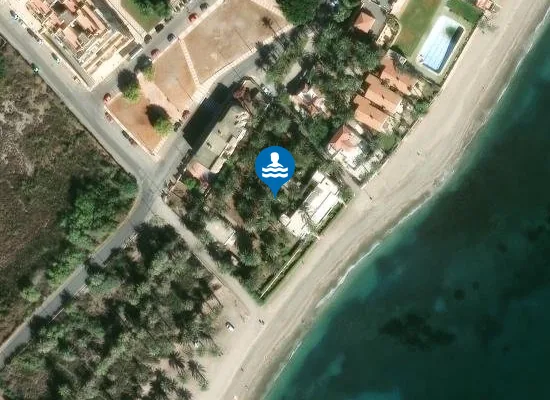 Satellite image of PLAYA LA VENTILLA PM1