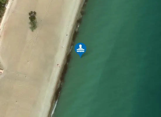 Satellite image of PLAYA LA BAJADILLA PM1