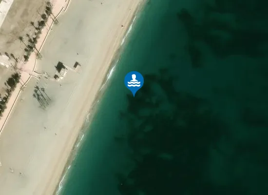 Satellite image of PLAYA DE LAS SALINAS PM2