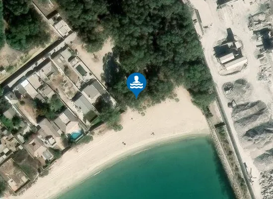 Satellite image of PLAYA PALMONES PM2