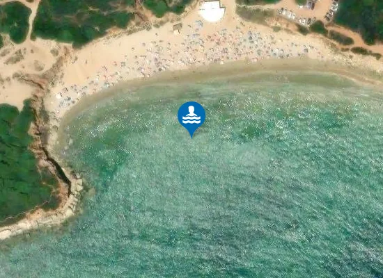 Satellite image of PLAYA CALA DEL ACEITE PM1