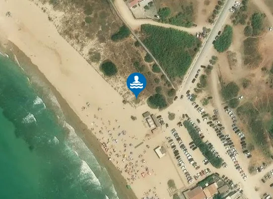 Satellite image of PLAYA TRES PIEDRAS- LA BALLENA PM1