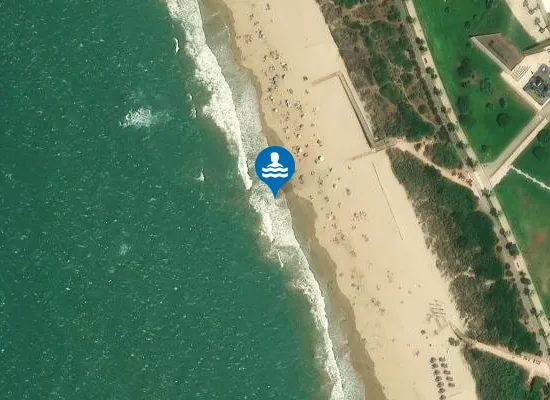 Satellite image of PLAYA TRES PIEDRAS- LA BALLENA PM2