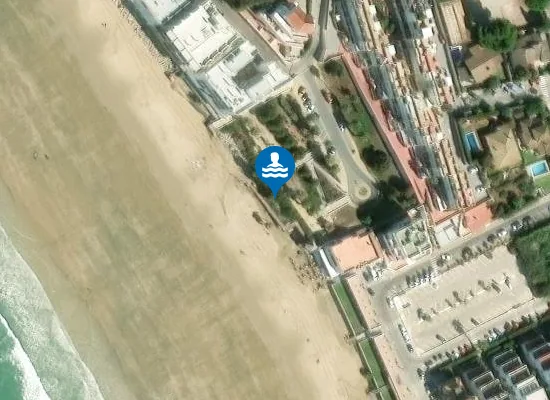 Satellite image of PLAYA DE FUENTEBRAVIA PM1