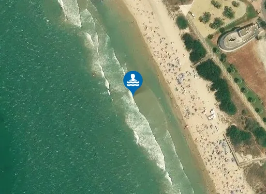 Satellite image of PLAYA LA BALLENA PM1