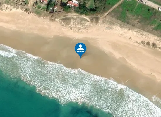 Satellite image of PLAYA BOLONIA PM2