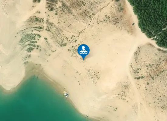 Satellite image of EMBALSE BERMEJALES ARENAS DEL REY PM1