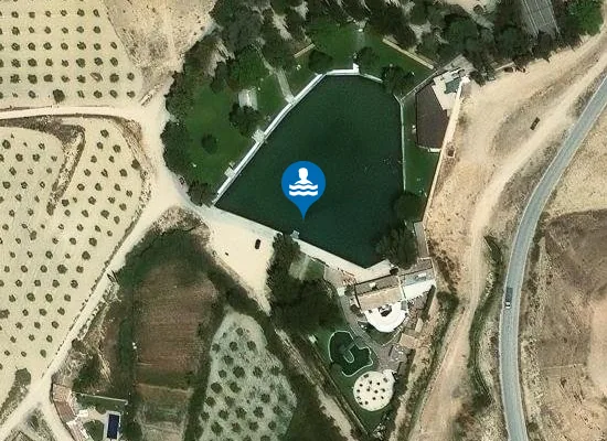 Satellite image of MANANTIAL FUENCALIENTE HU?SCAR PM1