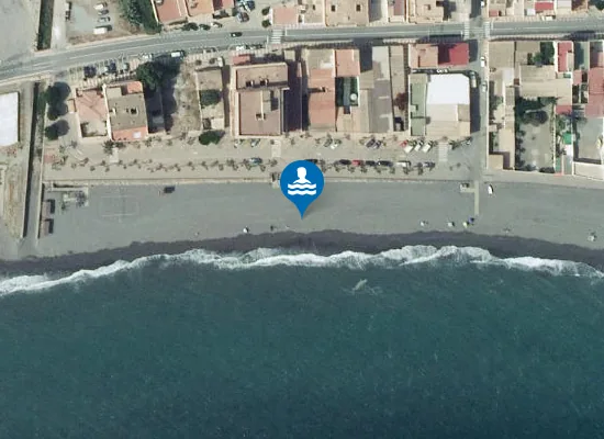 Satellite image of PLAYA EL POZUELO PM1