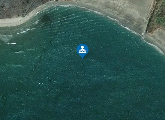 Satellite image of PLAYA PUNTA DEL R O PM1