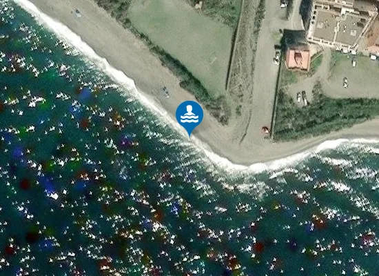 Satellite image of PLAYA LAS CA?AS PM2