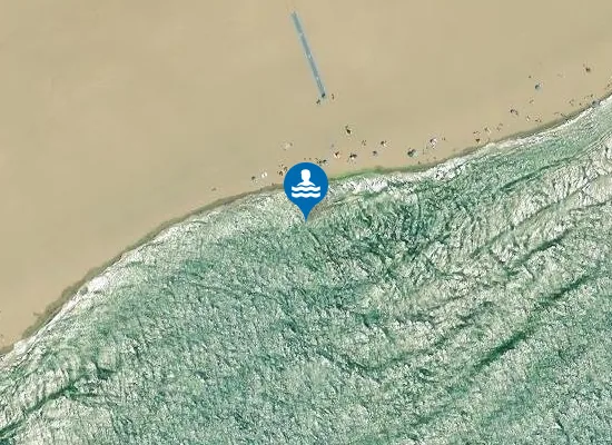 Satellite image of PLAYA DE LOS HARAGANES PM1