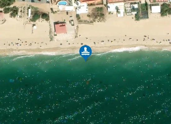 Satellite image of PLAYA LA REDONDELA PM1