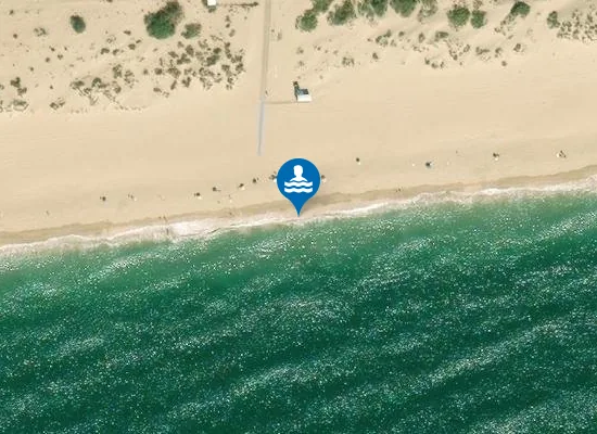 Satellite image of PLAYA CASITA AZUL PM1